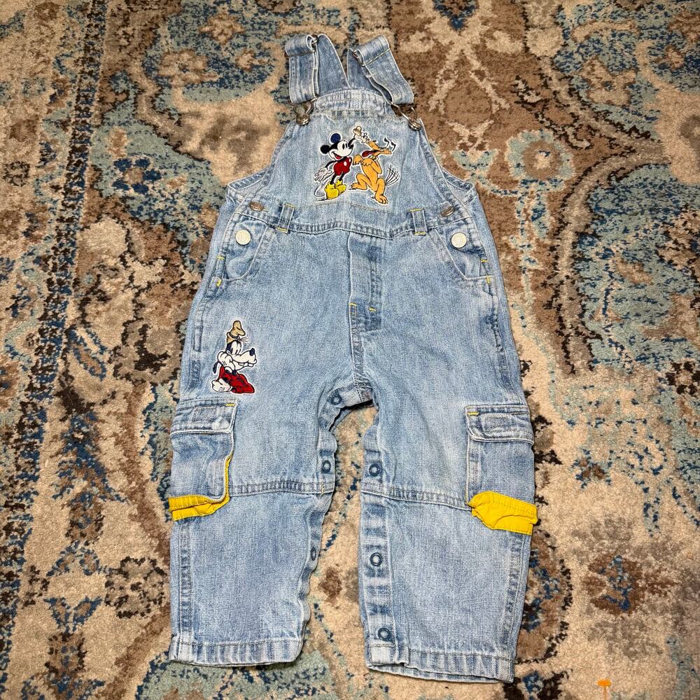 Vintage Mickey Mouse Overalls
